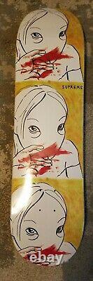 Supreme Nose Bleed Skateboard Deck NIS Rare Sold Out Kaws