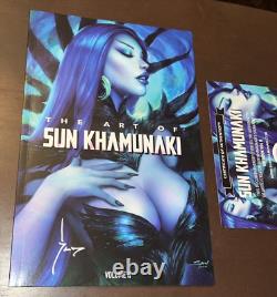 THE ART OF SUN KHAMUANKI VOL 2 LONG SOLD OUT SIGNED BY SUN K WithCOA NM+ FAST SHIP