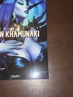 THE ART OF SUN KHAMUANKI VOL 2 LONG SOLD OUT SIGNED BY SUN K WithCOA NM+ FAST SHIP