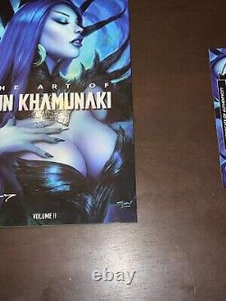 THE ART OF SUN KHAMUANKI VOL 2 LONG SOLD OUT SIGNED BY SUN K WithCOA NM+ FAST SHIP