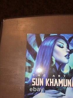 THE ART OF SUN KHAMUANKI VOL 2 LONG SOLD OUT SIGNED BY SUN K WithCOA NM+ FAST SHIP