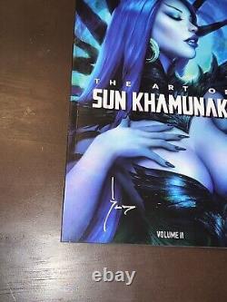 THE ART OF SUN KHAMUANKI VOL 2 LONG SOLD OUT SIGNED BY SUN K WithCOA NM+ FAST SHIP