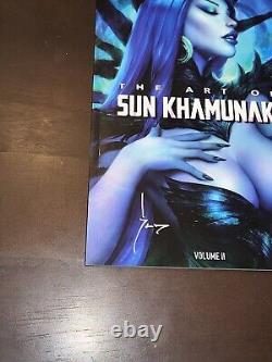 THE ART OF SUN KHAMUANKI VOL 2 LONG SOLD OUT SIGNED BY SUN K WithCOA NM+ FAST SHIP