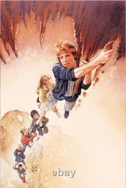 THE GOONIES VARIANT SCREEN PRINT BY DREW STRUZAN SIGNED xx/200 SOLD OUT
