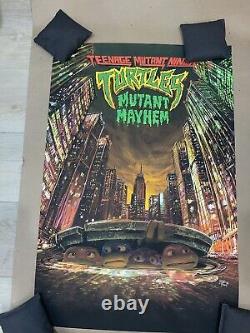 TMNT Mutant Mayhem Timed Print Lt. Ed. #'d Sold Out Print (By Matheuss Berant)
