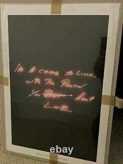 TRACEY EMIN It's a Crime to Live With Sold out Print with COA