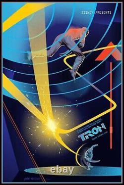 TRON by Stan & Vince 24 x 36 Mondo Print Cyclops Disney #48/305 SOLD OUT