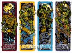Teenage mutant ninja turtles by Rhys Cooper- set of 4 prints Sold out Mondo