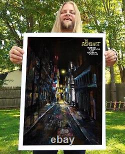 The Alchemist & Adam Oday This Thing of Ours prints #1/100 Sold Out Ltd Ed OOP