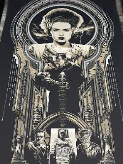 The Bride of Frankenstein Variant Edition Ken Taylor Mondo Print Sold Out Rare