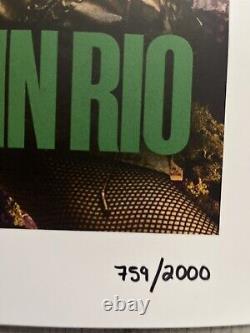 The Celebration Tour In Rio' Limited Edition Plate Signed Lithograph-SOLD OUT