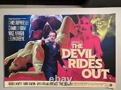 The Devil Rides Out Mondo Print Poster Robert Sammelin Hammer x/220 Sold Out