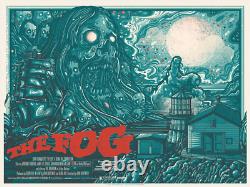 The Fog by Drew Millward Art Print/ LIMITED to 150 SOLD OUT/JOHN CARPENTER