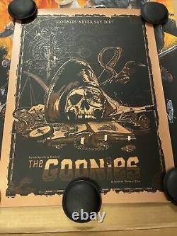 The Goonies 18x24 Rare Sold out Mondo 2/100 Rare Low # 2