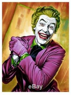 The Joker From 66 Batman Poster Print By Jason Edmiston Mondo Sold Out /225