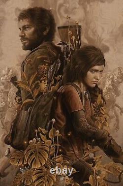 The Last of Us 10th Anniversary Sold Out Print By JakeKontou Endure &Survive