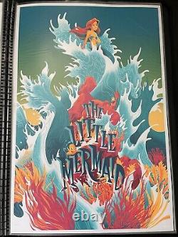 The Little Mermaid by Matt Taylor 57/210 Sold Out Disney Mondo Print Poster