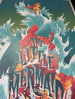 The Little Mermaid by Matt Taylor 57/210 Sold Out Disney Mondo Print Poster