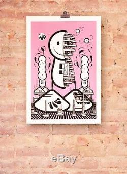 The London Police DISSECTED LAD New SOLD OUT 2018 Signed Print Poster Graffiti