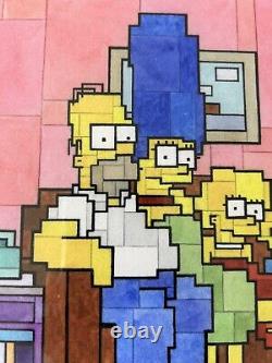 The Simpsons On The Couch. Adam Lister Limited Edition Print. Sold Out. Unopened