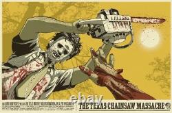 The Texas chainsaw massacre by Jeff Proctor Rare sold out Mondo print