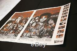 The Warriors by Tyler Stout Uncut Regular Very Rare Sold out Mondo print