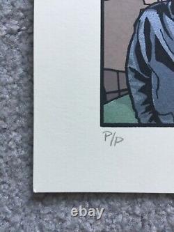 The Wire (New Flesh) SOLD OUT Signed Variant Metallic Ink P/P Print Set Mondo