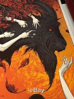 The Witch Aaron Horkey Rare Sold out Mondo Print