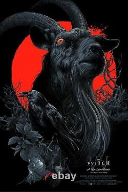 The Witch VVitch Black Phillip Special Variant SOLD OUT by Vance Kelly S/N
