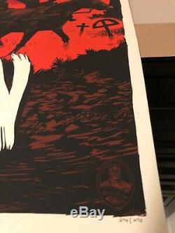 The Wolf Man by Francesco Francavilla MONDO SOLD OUT UNIVERSAL MONSTERS