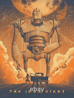 The iron giant by DKNG Artist Proof Rare sold out Mondo print
