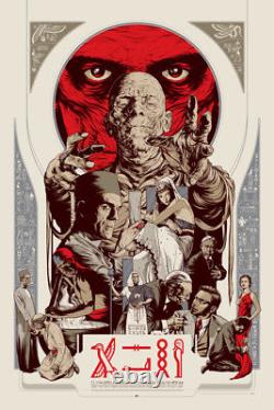 The mummy by Martin Ansin Variant Rare Sold out Mondo print