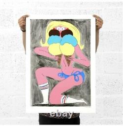 Todd James / REAS, Ice Cream Girl EDITION OF 50 SIGNED SOLD OUT