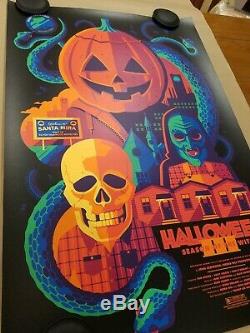 Tom Whalen Halloween 3 Variant Movie Print NYCC 2019 Sold out H3 Mint Bottleneck