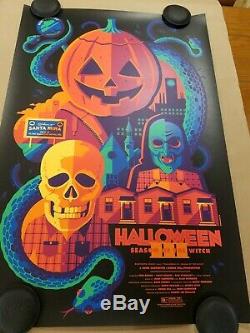 Tom Whalen Halloween 3 Variant Movie Print NYCC 2019 Sold out H3 Mint Bottleneck