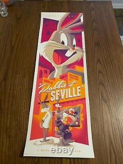 Tom Whalen Rabbit of Seville Limited Edition Sold Out Print Nt Mondo