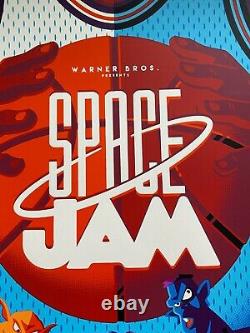Tom Whalen Space Jam Limited Edition Sold Out Print Nt Mondo