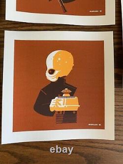 Tom Whalen Star Wars Tatooine Band Set Limited Edition Sold Out Print Nt Mondo