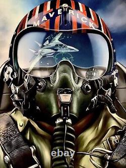 Top Gun Maverick Oscar Martinez Nt Mondo Poster Print Sold Out RARE XX/30