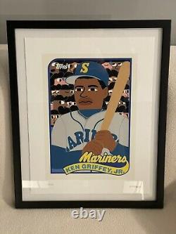 Topps Project 2020 Fine Art Framed Print Ken Griffey Jr Keith Shore CoA SOLD OUT
