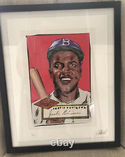 Topps project 2020 FAP fine art print Naturel Jackie Robinson Sold Out /99