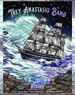 Trey Anastasio 7/6 Pier 6 Baltimore, MD Housand Arts FOIL EDITION x/100 SOLD OUT