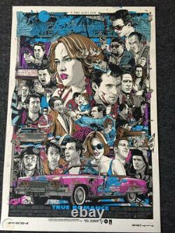 True Romance Tyler Stout Poster Print Mondo BNG Rare OOP SOLD OUT
