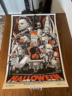 Tyler Stout Halloween Limited Edition Print Sold Out Nt Mondo