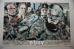 Tyler Stout Robocop Mondo Poster Signed Low Numbered Limited Edition Sold Out