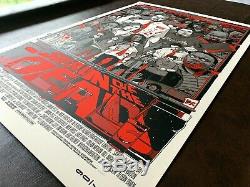 Tyler Stout SOLD OUT Shaun of the Dead Variant Poster Mondo & Alamo Drafthouse