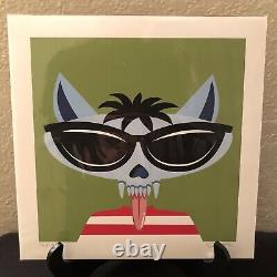 Ultra Rare SDCC 2021 SHAG Artist Qitty Qats 7 of 10 Beatnik Cat Pop Art SOLD OUT