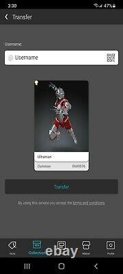 Ultraman Veve NFT, Common, FA#9076, First Appearance Digital Art, SOLD OUT