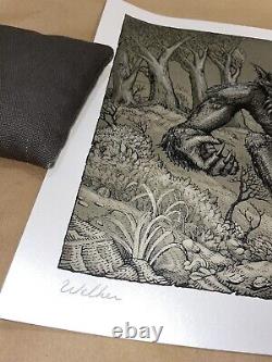 WEREWOLF LTD. ED. #'D SOLD OUT PRINT (by David Welker) BNG NYC