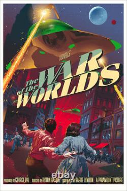 War of the worlds by Stan & Vince Regular Very Rare Sold out Mondo print
